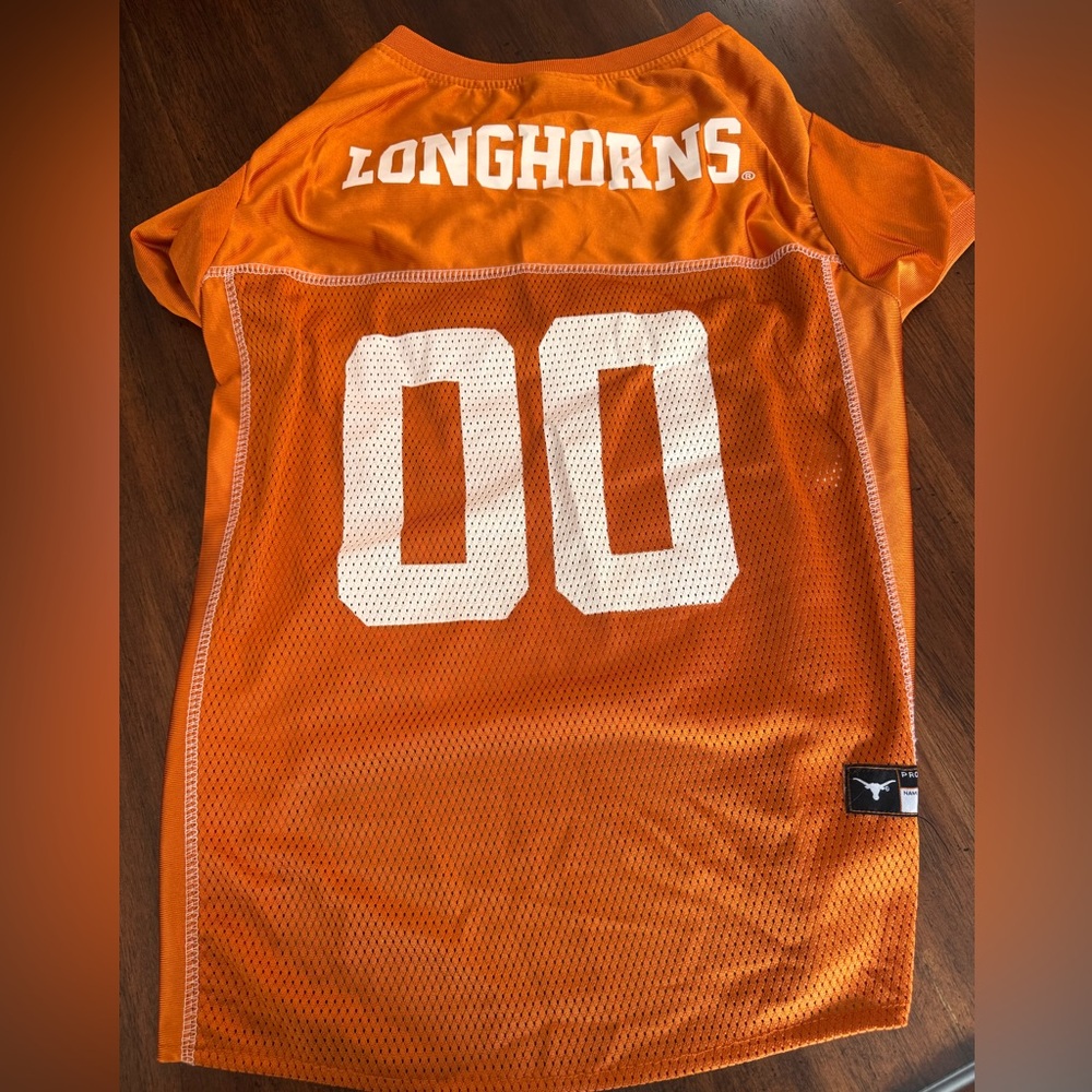Texas Longhorns Small Dog Jersey and Bandanas